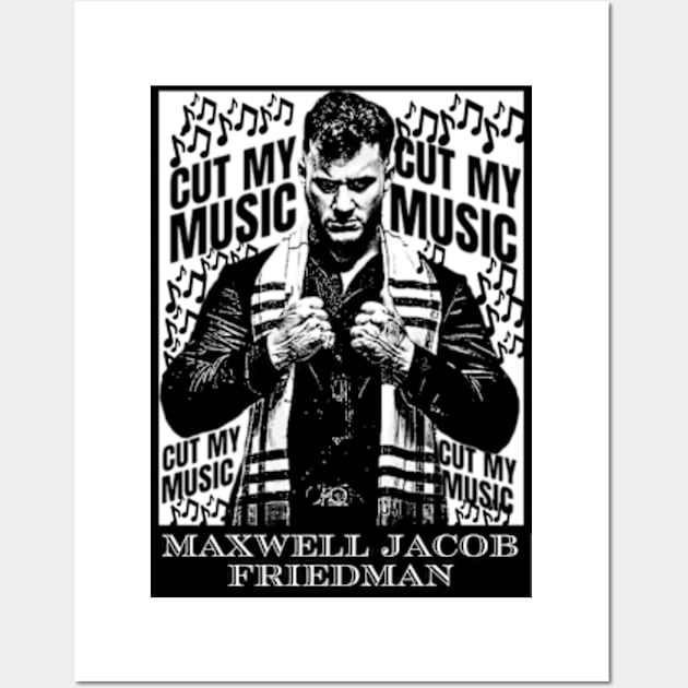 MJF T-Shirt AEW World Champion Mjf T-Shirt For Wrestling Fans Wall Art by Wrestling Supreme